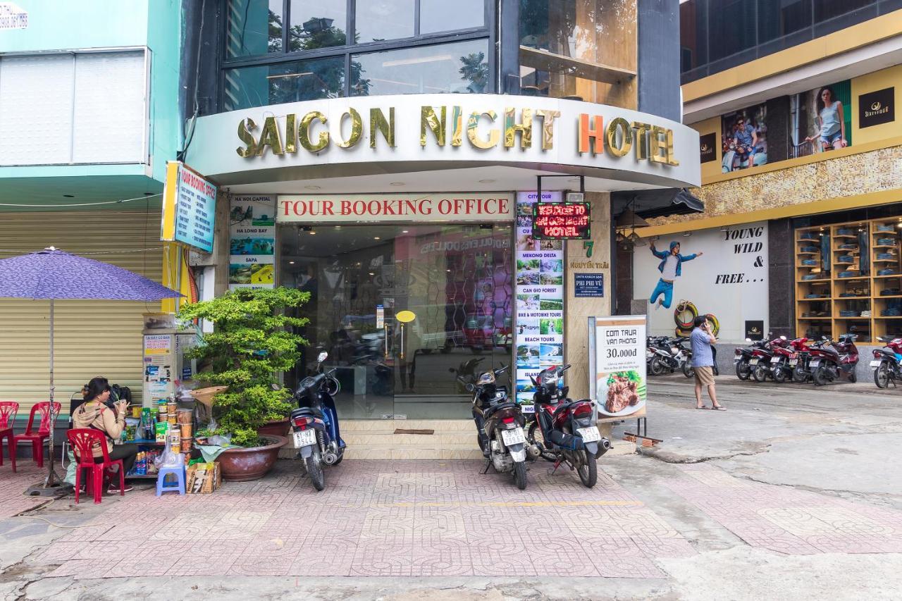 Saigon Night Hotel Ho-Chi-Minh-Stadt Exterior foto