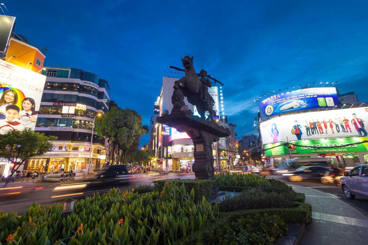 Saigon Night Hotel Ho-Chi-Minh-Stadt Exterior foto