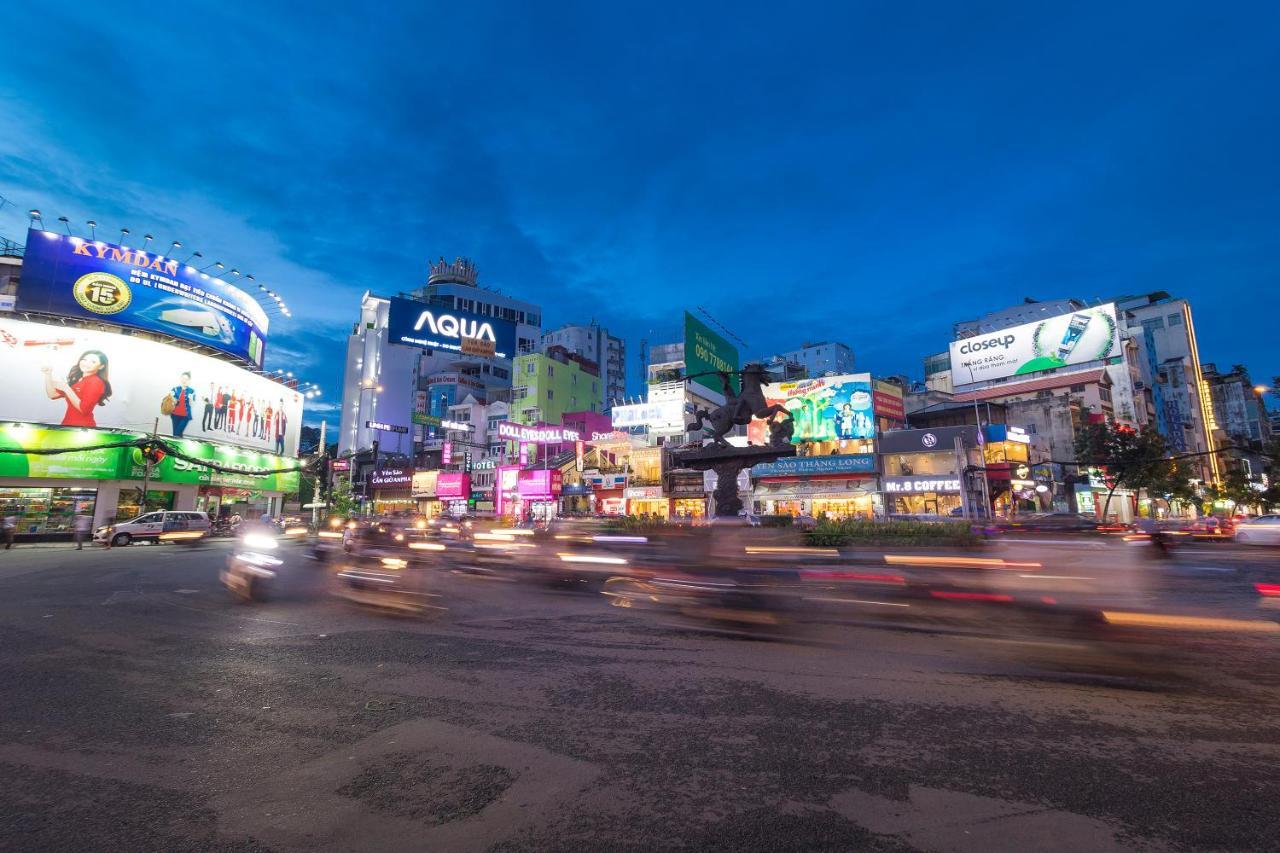 Saigon Night Hotel Ho-Chi-Minh-Stadt Exterior foto